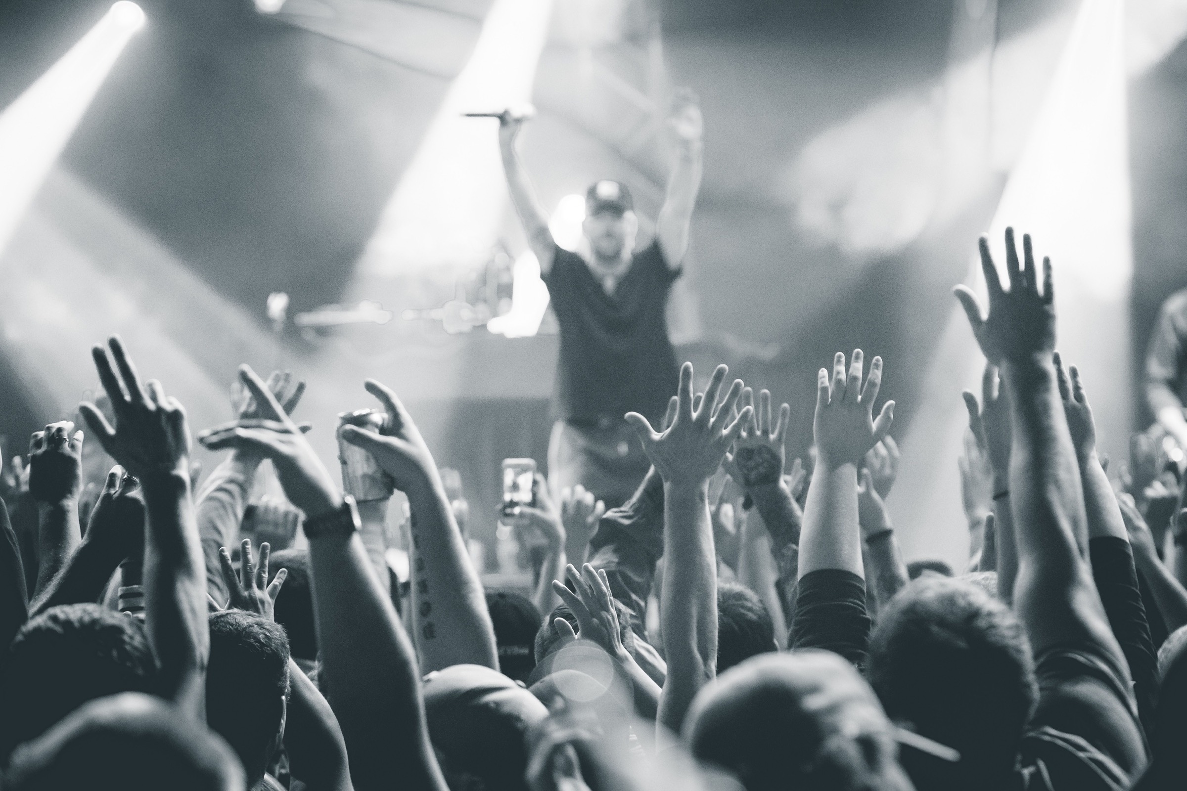Crowd bei einem Konzert